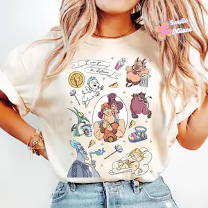 Hercules Shirt, Hercules Megara Hades The Muses Girl Trip Shirt, Girly aesthetic Honey You Mean Hunkules Family Shirt