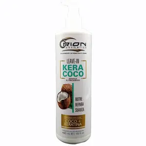 Orion Kera Coco Hair Leave-In Cream – Hydrating Coconut & Keratin Formula for Frizz Control & Smooth Finish – 480 ml
