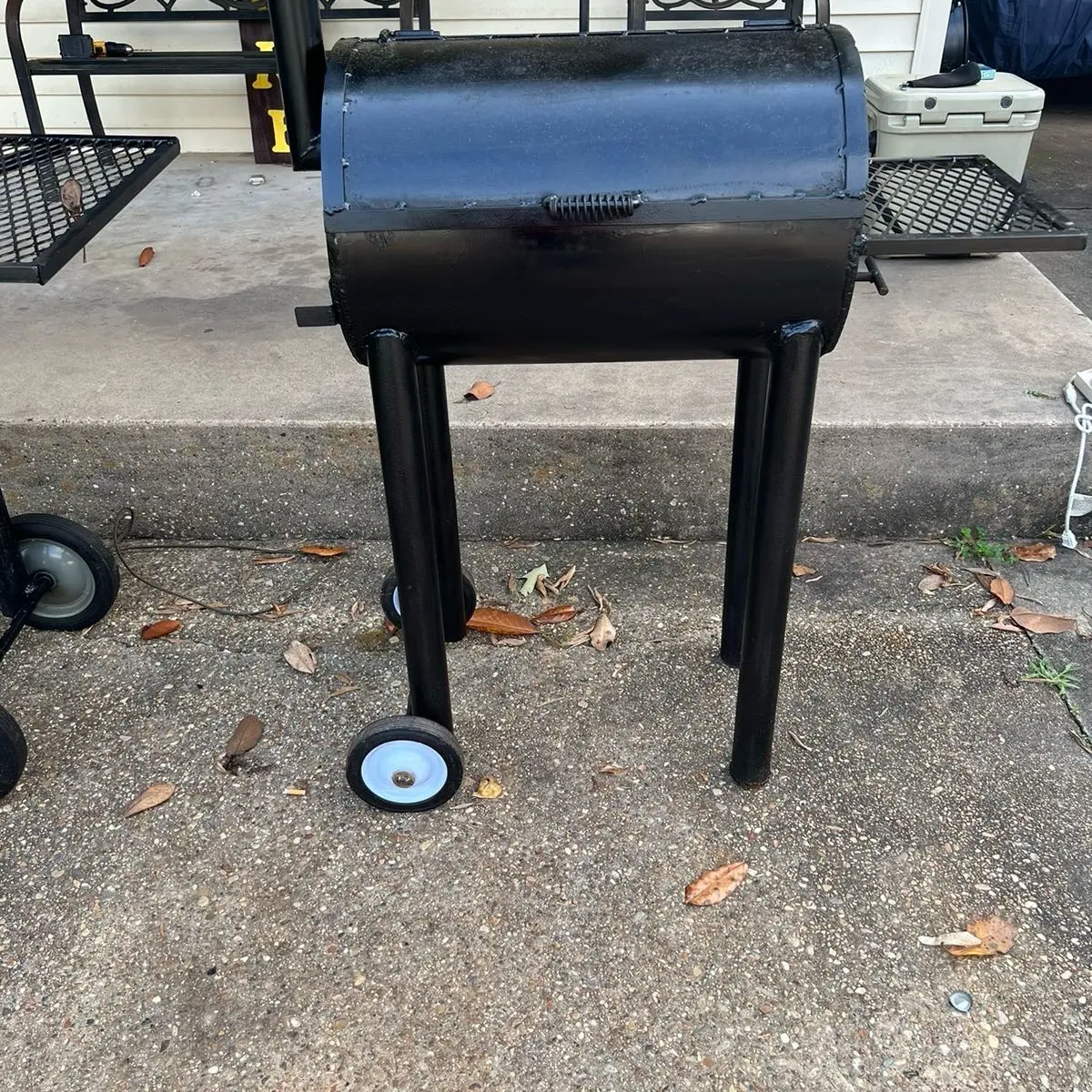 Homemade BBQ PITS