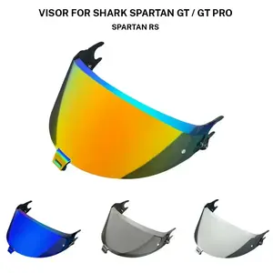 SHARK SPARTAN GT/GT PRO Helmet Visor for SHARK SPARTAN RS Motorcycle Helmets Lens Shield Glass Viewfinder Screen Mica Accessories Anti UV Anti Scratch Polycarbonate Day Use
