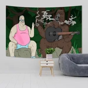 The Big Lez Show Funny Tapestry Wall Hanging Living Room Kawaii Room Decor  Flags Carpets Home Background Banner The Best Gifts