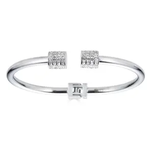 “Dainty” double barrel bracelet