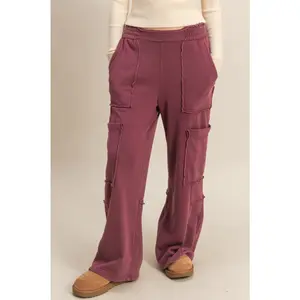 Cherry Oversized Cargo Joggers Cherry Oversized Cargo Joggers