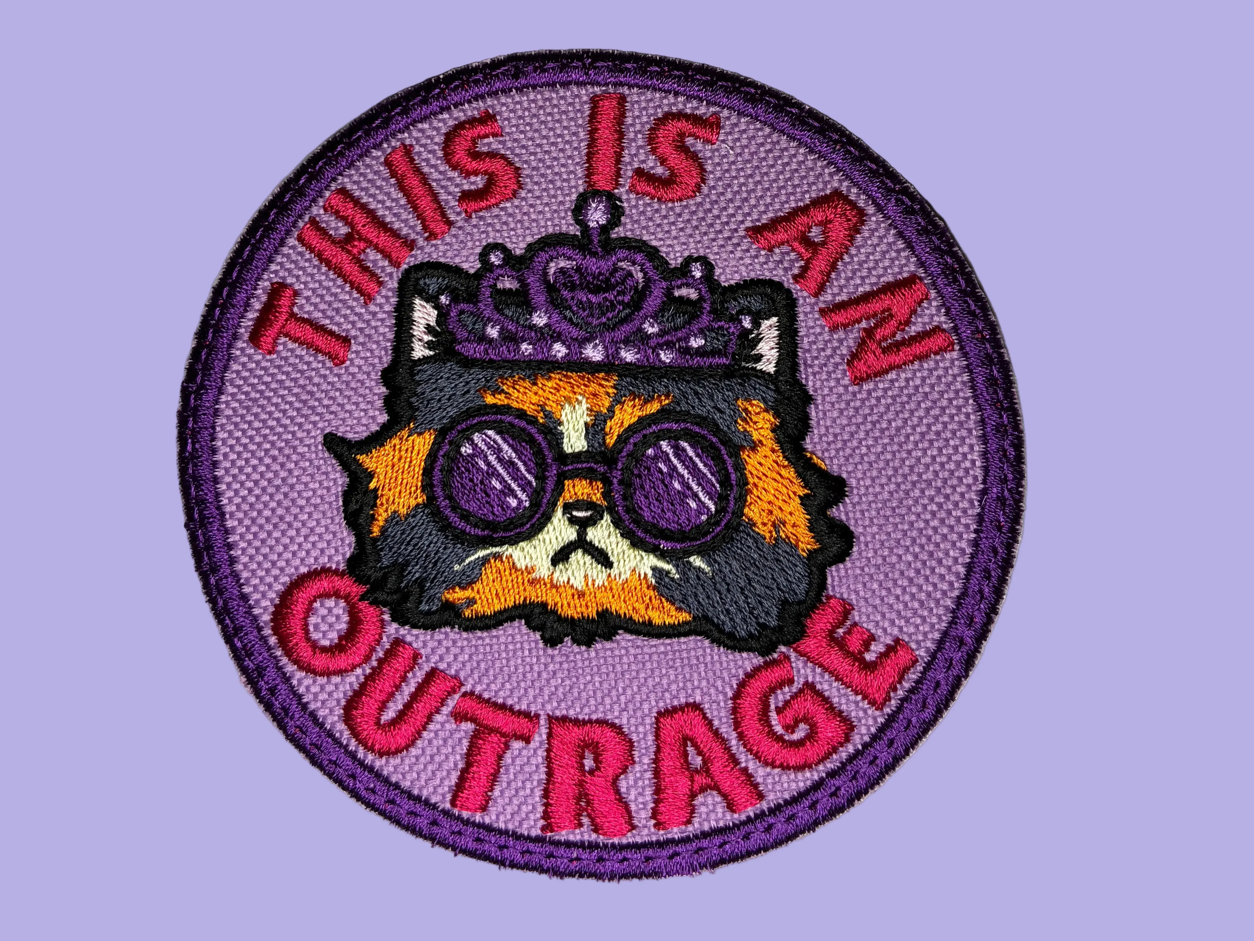 Dungeon Crawler Carl Custom Embroidered Patch Collection - DCC Themed, Cheese Dicks Designs, Bold Text, Stitched Border, Under 4in, Customizable Backing, Edgy Look Embroidery Craft Sewing Accessories & Haberdashery