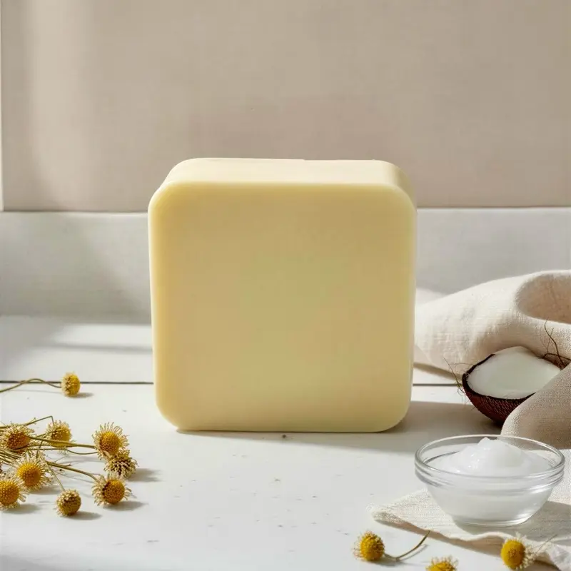 Sulfur Coconut Butter and Chamomile Soap for Gentle Cleansing and Skin Nourishment