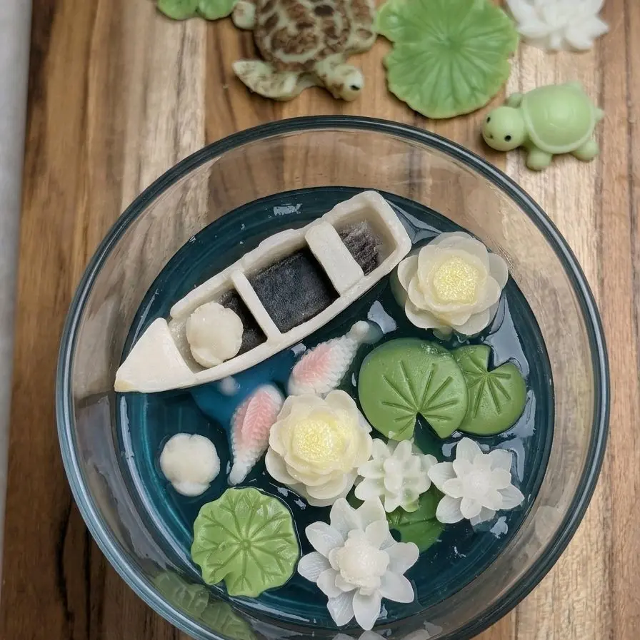 LOTUS POND CANDLE #candle