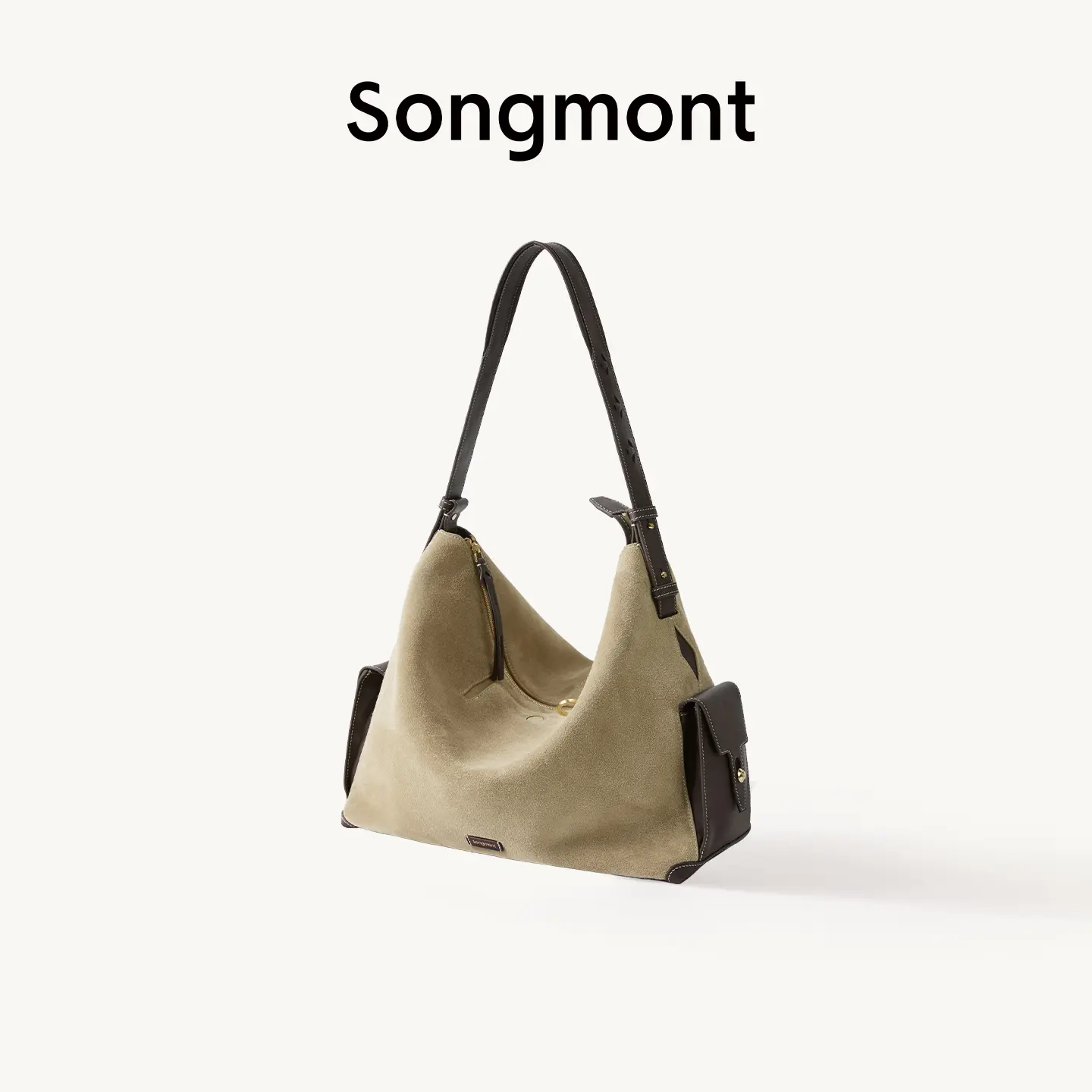Songmont Large Yore Hobo Bag Purse, Men's Casual Crossbody Hand Shoulder Bag for Daily Wear, Casual Crossbody Bag, Crossbody Bag