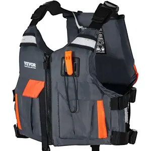 VEVOR Life Vest for Watersports (PFD), Life Jacket with Waterproof Nylon 80N Buoyancy, Life Vest/Jacket for Any Water Activity - Fishing, Kayaking, Surfing and More, Men and WomenVEVOR Super Brand Day