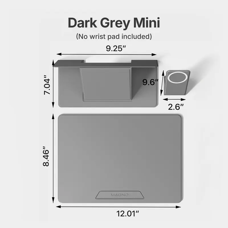 HUANUO Magnetic Adjustable Laptop Stand, Portable and Sleek for 17-Inch Screen, Sturdy Leather-Touch Frame, 5 Angles, 4 Macaron Colors, for Desk Setup#TikTokShopBlackFriday 1