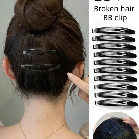 Hair Clip, Bendy Hair Clip, Hair Styling Tool for Women & Girls, Minimalist Barrettes Suitable for Thick Hair, Fashion Hair Accessories for Party, Daily Clothing Decor, Decorative Hair Accessories, Flat Hair Clips, Hair Clip Set