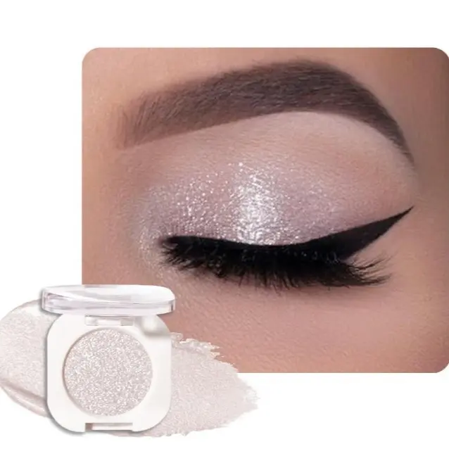 Pear White Sheer Glitter