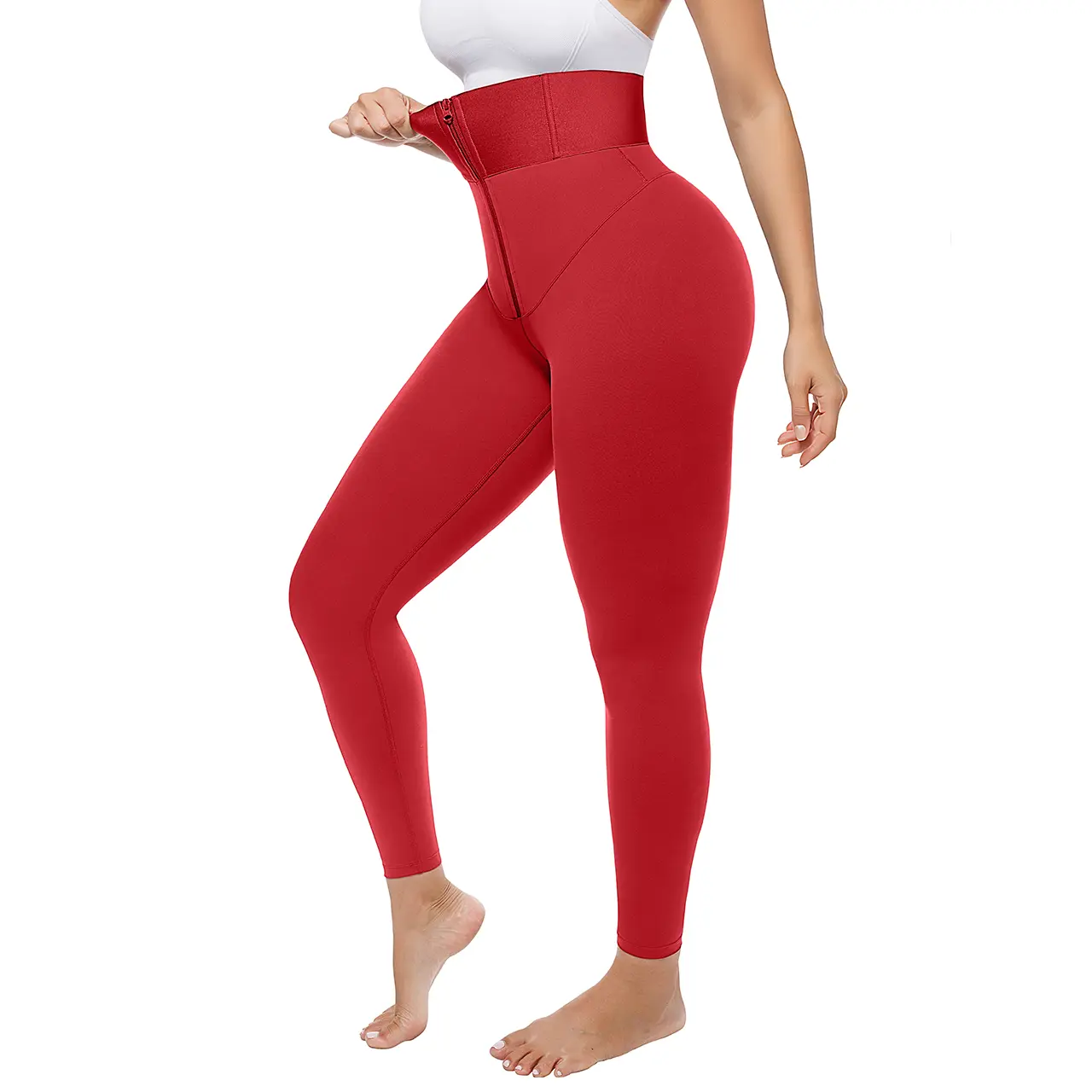 Shapellx AirSlim ElasticFuse Waistband Shaping Effortless Classic Leggings High Waist Comfy Supportive Bottoms for Women Black Womenswear