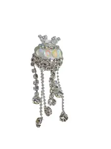 Yi Wu DIY Jewelry Handmade Luxury Beads for Pen for keychain Crown Bubble With Chain Rhinestone Cat Eye Elegant Accessory