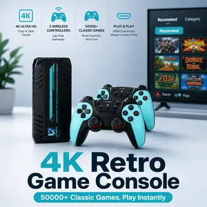 Plug & Play Retro Game Stick for Family Game Nights