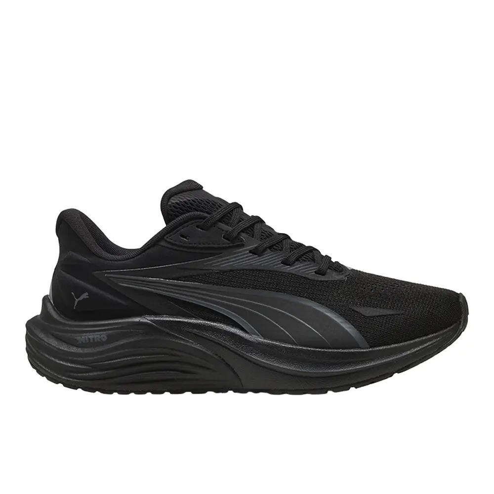 PUMA Mens Electrify Nitro 4 Running Sneakers Shoes - Black