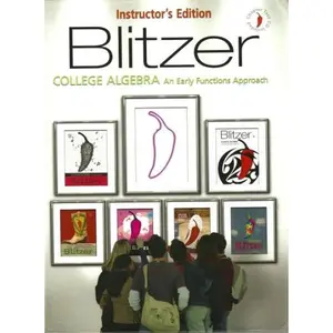 USED-Blitzer College Algebra: An Early Functions Approach (Instructor's Edition) by Robert F. Blitzer (Hardcover)