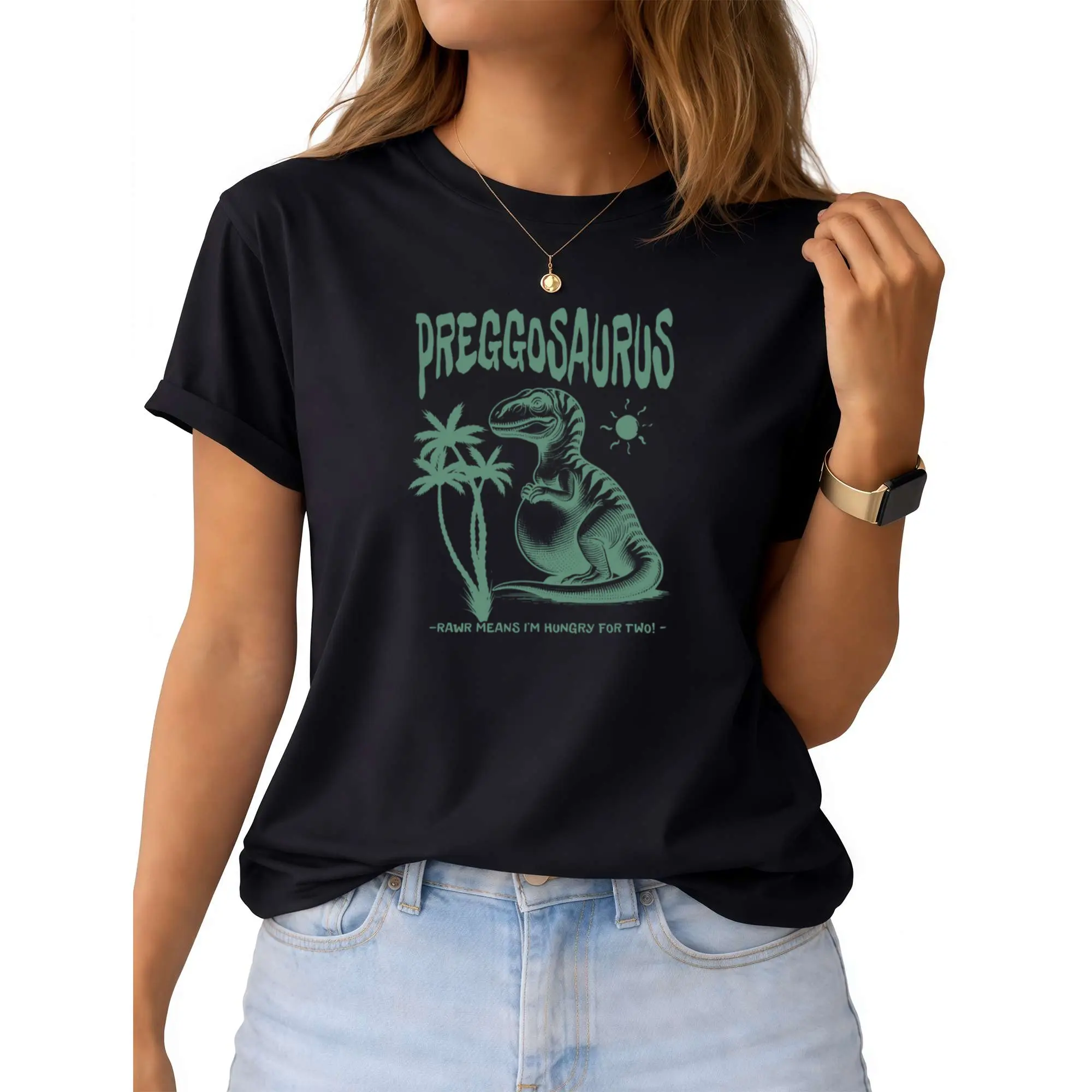Women's Funny Maternity T-Shirt - Summer Pregnancy Clothing for Hot Weather Moms, Maternity Clothes Ideal as Gift for Expecting Mom, Maternity Clothing, Pregnancy Clothes