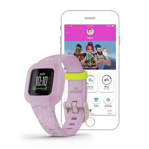 Garmin vivofit jr. 3 Activity Tracker - Floral Pink Garmin vivofit jr. 3 Activity Tracker - Floral Pink