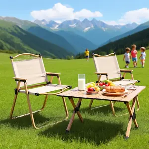 Carbon Steel Outdoor Folding Chair - Portable for Camping, Street Vending & Barbecue