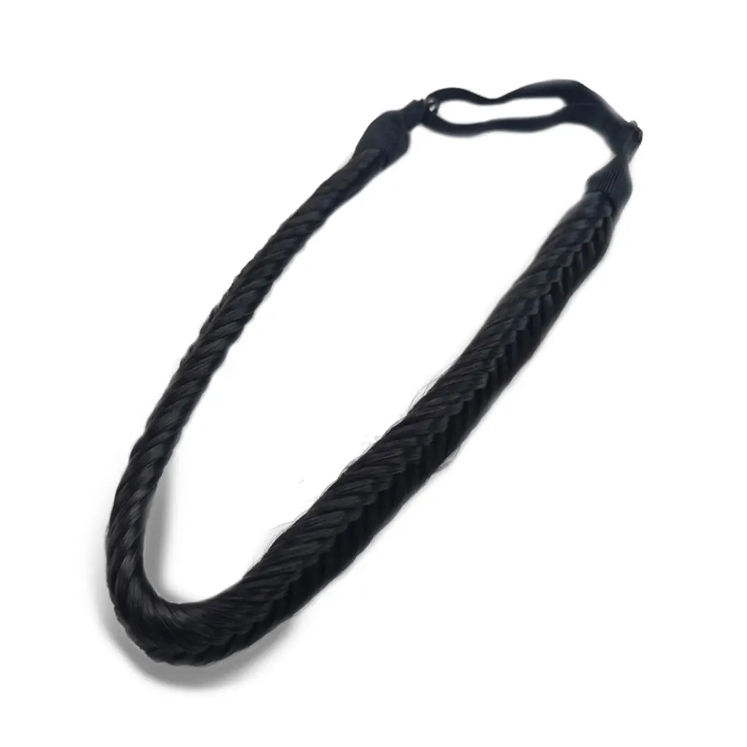 KOHL BLACK 1B SYNTHETIC FISHTAIL HEADBAND