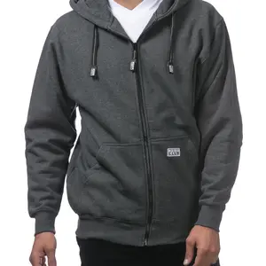 Pro club men’s full zip hoodie