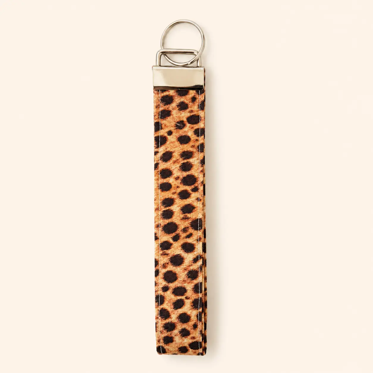 Leopard Wristlet Keychain