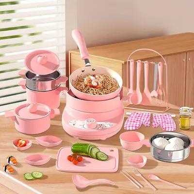 Steel Kitchen Tiny Food Kitchen Set Mini Kitchen Set For Kids Real