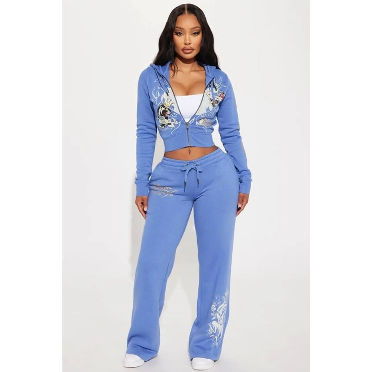 Ed Hardy Free Bird Pant - Blue G