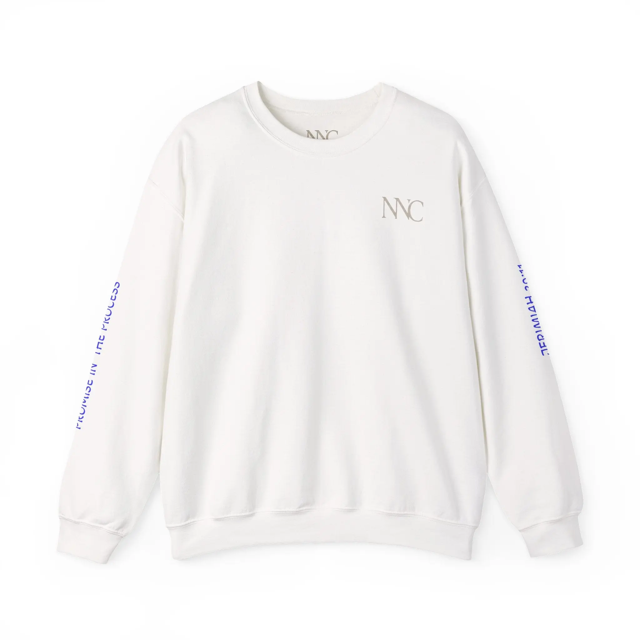 Minimalist 'NWC' Embroidered Crewneck Sweatshirt