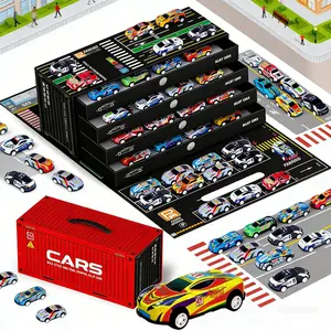 48 Metal Pull Back Cars in One Box!  Alloy Race Car Toy Set for Kids Ages 3-8 | Perfect for Party Favors, Birthday Gifts, Goodie Bag Stuffers | Bulk Mini Vehicles for Boys & Girls ️