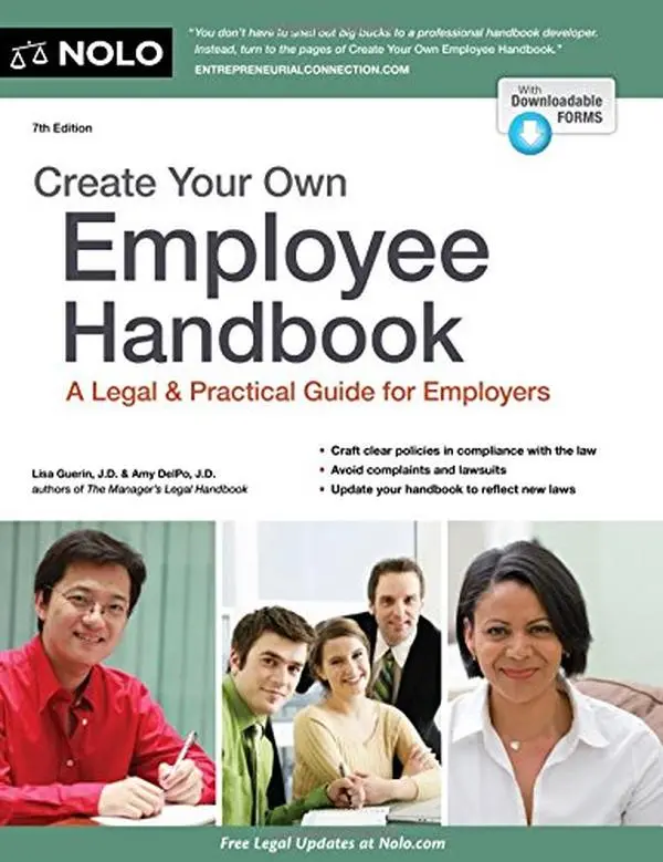 USED-Create Your Own Employee Handbook: A Legal & Practical Guide for Employers by Lisa Guerin (Paperback)