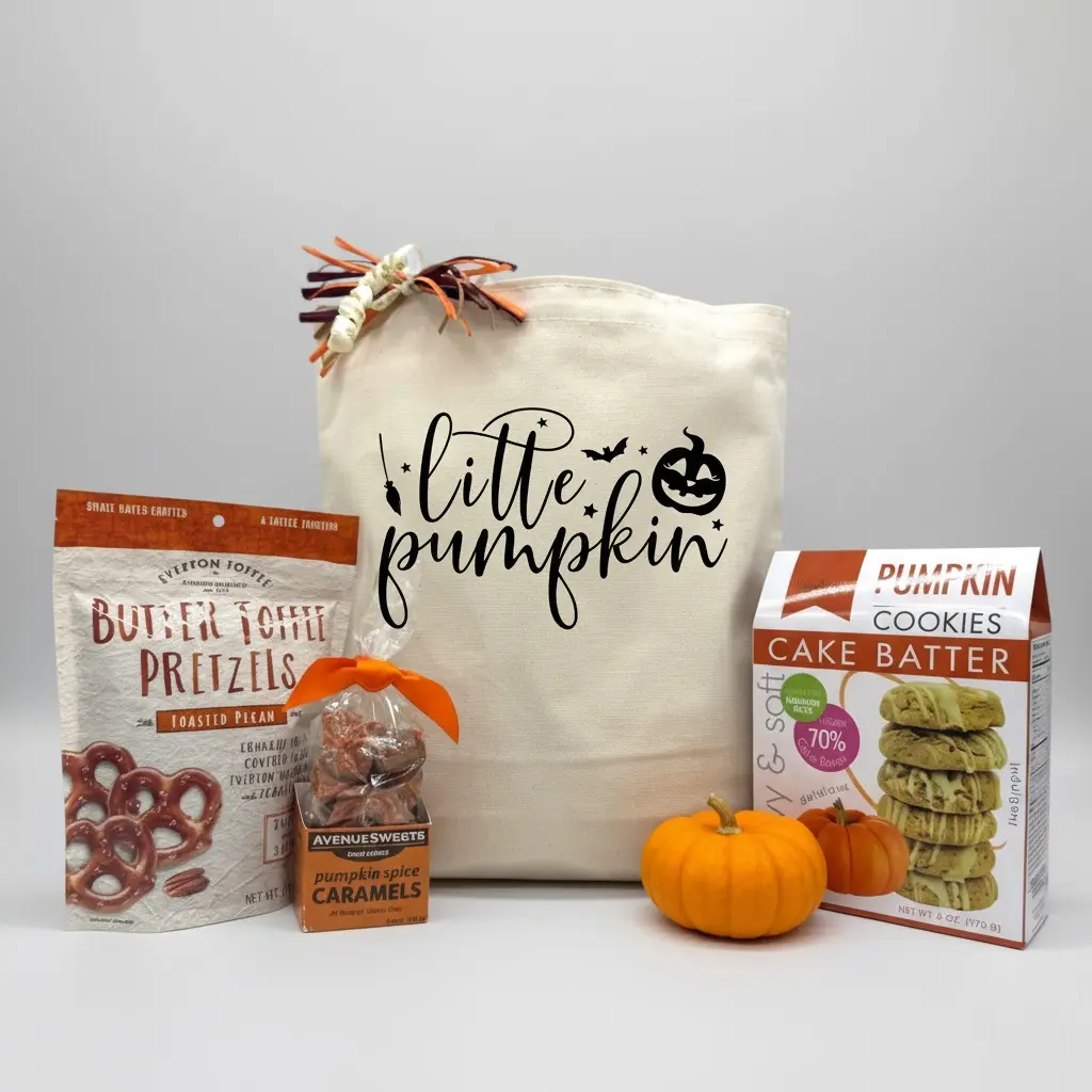 Little Pumpkin Gift Basket – Festive Fall & Halloween Treat Tote with Seasonal Delights