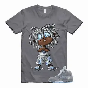 5 Wolf Grey 2026 Ice Blue Light Graphite White Icy T Shirt Match CHONGO 22D