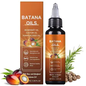 All-in-One Liquid Batana Oil (100ml) -100% Pure and Unrefined Honduran Oil with Rosemary, Castor, & Pumpkin Seed Oil - For Scalp and Hair Health