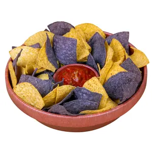 Taco Tuesday Tortilla Chip & Salsa Bowl - 10-inch Large Serving Tray for Snacks Dips Appetizers Dishwasher Safe Plastic Perfect for Fiesta