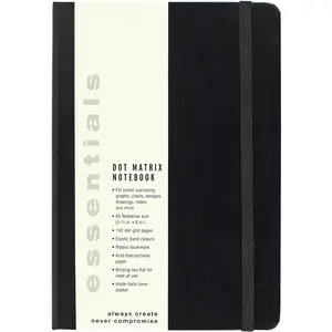 Essentials Dot Matrix Notebook, Large, A5 Size