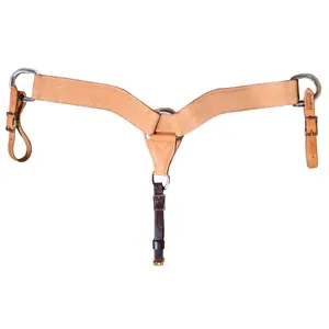 Martin Saddlery 2 3/4" Natural Roughout Breast Collar