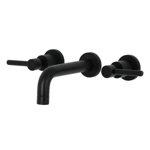 Concord 2-Handle Wall Mount Bathroom Faucet
