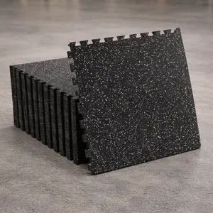 Interlocking Rubber Floor Tiles – Premium