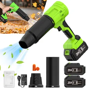 High-power turbocharged cordless hair dryer, 20V battery-powered high-pressure blower, jet dryer/car dryer, handheld blower for removing leaves, dust, and snow outdoors at home and for drying cars; ideal birthday, Christmas, holiday gifts and cleaning too