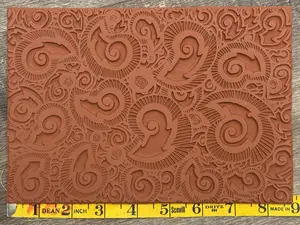 Lightning Swirls 7"x9"