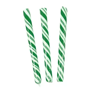 Green Hard Candy Sticks - 80 Pc.