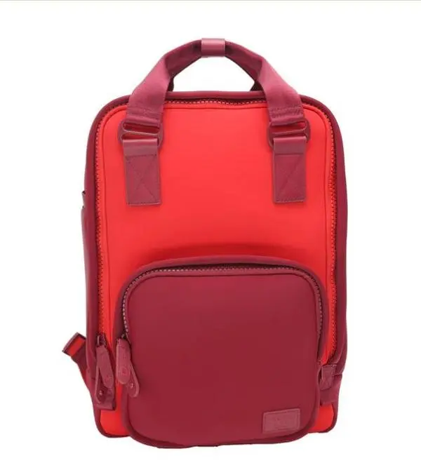 Pacific Mason Neoprene ELITE Backpack - BORDEAUX X CHERRY TOMATO