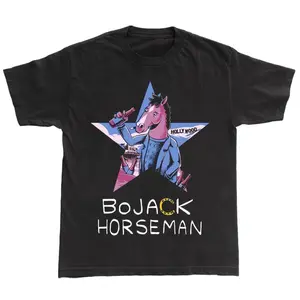 BoJack Horseman T-Shirt Cartoon Graphic Tee PY170401