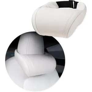 Headrest  Pillow Support Memory   Design Accessory for Driving Seat   Compatible with Model S X 3 Y & Cybertruck - 1 count