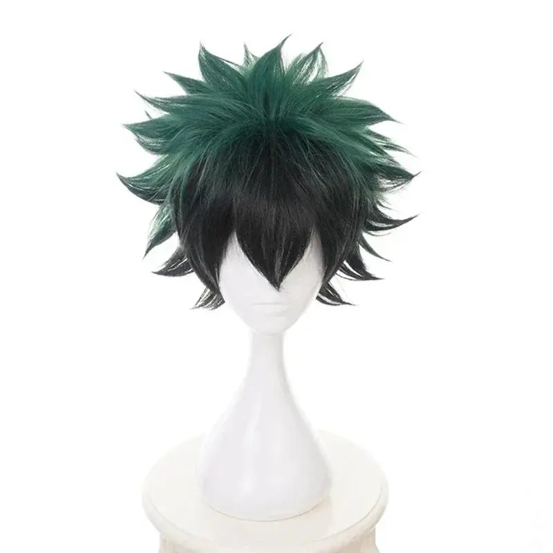 My Hero Academia Midoriya Izuku Bakugou Katsuki Bakugo Short Wig Cosplay Heat Resistant Synthetic Hair Wigs