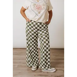 Checkmate Pants - Olive