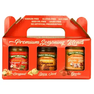 STARTER KIT (8oz Original Blend | 8oz Hot Jamaican Jerk | 8oz Garlic Blend)