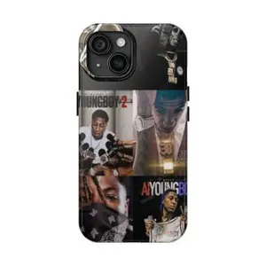 Never Broke Again Youngboy Album Cover Collage Iphone Case1
