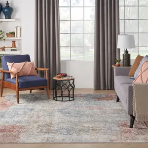 Nourison Concerto Contemporary Abstract Rug, Indoor Abstract Rugs, Multicolor Textile Soft Furnishing Carpet, Multicolor Rug